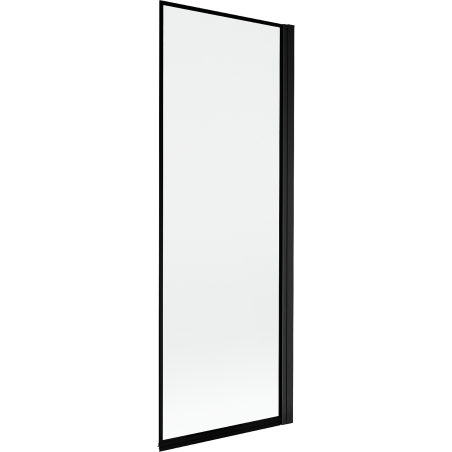 Mexen Mist Duschabtrennung 1-flügelig rechts 70 x 150 cm, schwarzer Rahmen, schwarz - 8A9-070-001-70-70-P