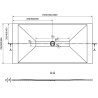 Mexen Toro rechteckige Duschwanne SMC 180 x 90 cm, weiß - 43109018