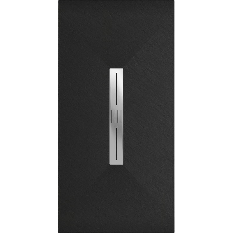 Mexen Toro rechteckige Duschwanne SMC 160 x 70 cm, schwarz - 43707016