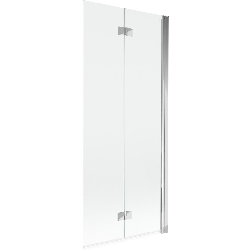 Mexen Mist Duschtür 2-flügelig rechts 80 x 150 cm, transparent, Chrom - 8A9-080-002-01-00-P