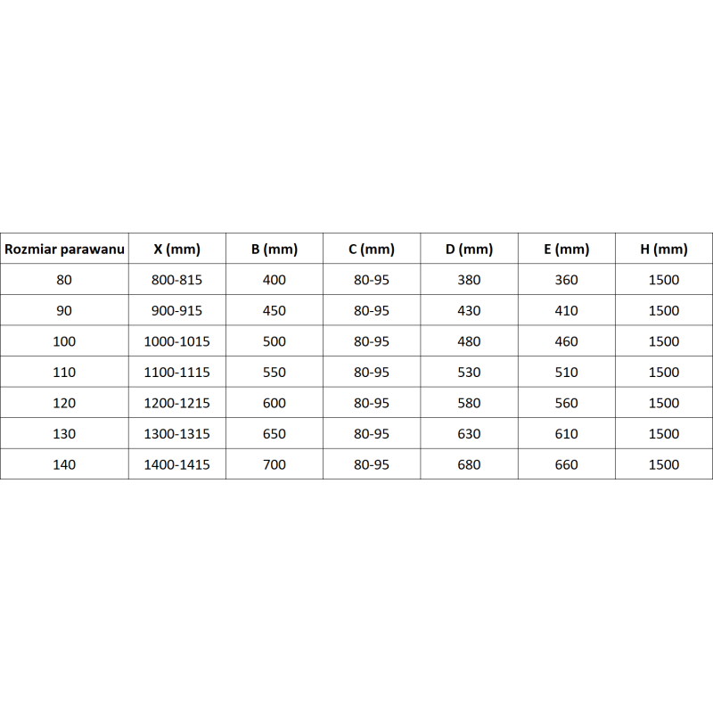 Mexen Mist 2-flügelige Duschwand rechts 130 x 150 cm, transparent, gebürstetes Kupfer - 8A9-130-002-65-00-P