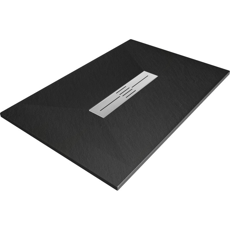 Mexen Toro rechteckige Duschwanne SMC 130 x 80 cm, schwarz - 43708013