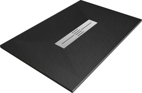 Mexen Toro rechteckige Duschwanne SMC 130 x 80 cm, schwarz - 43708013