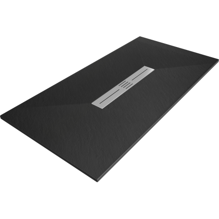 Mexen Toro rechteckige Duschwanne SMC 160 x 80 cm, schwarz - 43708016