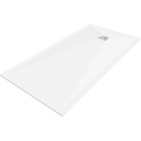 Mexen Stone+ Rechteckige Duschwanne aus Komposit 160 x 70 cm, weiß - 44107016