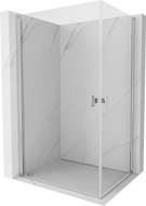 Mexen Mist-B Duo Duschkabine Drehbar 100 x 80 cm, transparent, Chrom - 8A2-100-080-01-00