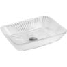 Mexen Tiva Aufsatzwaschbecken aus Glas 46 x 33 cm, transparent - 24184600