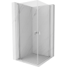 Mexen Mist-B Duo Schwingdusche 100 x 95 cm, transparent, Chrom - 8A2-100-095-01-00