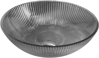 Mexen Zuri Glaswaschbecken Aufsatzwaschbecken 39 x 39 cm, schwarz - 24193970