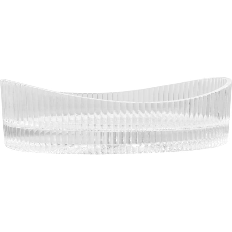 Mexen Kivo Glaswaschbecken Aufsatzwaschbecken 50 x 37 cm, transparent - 24215000