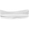 Mexen Kivo Glaswaschbecken Aufsatzwaschbecken 50 x 37 cm, transparent - 24215000