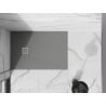 Mexen Stone+ Rechteckige Duschwanne 100 x 70 cm, Grau-Beton - 44617010