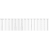 Mexen Mist-F Duo faltbare Duschkabine rechts 75 x 100 cm, schwarzer Rahmen, schwarz - 8A6-075L-100P-70-70