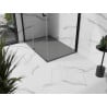 Mexen Stone+ Rechteckige Komposit-Duschwanne 100 x 80 cm, Grau-Beton - 44618010
