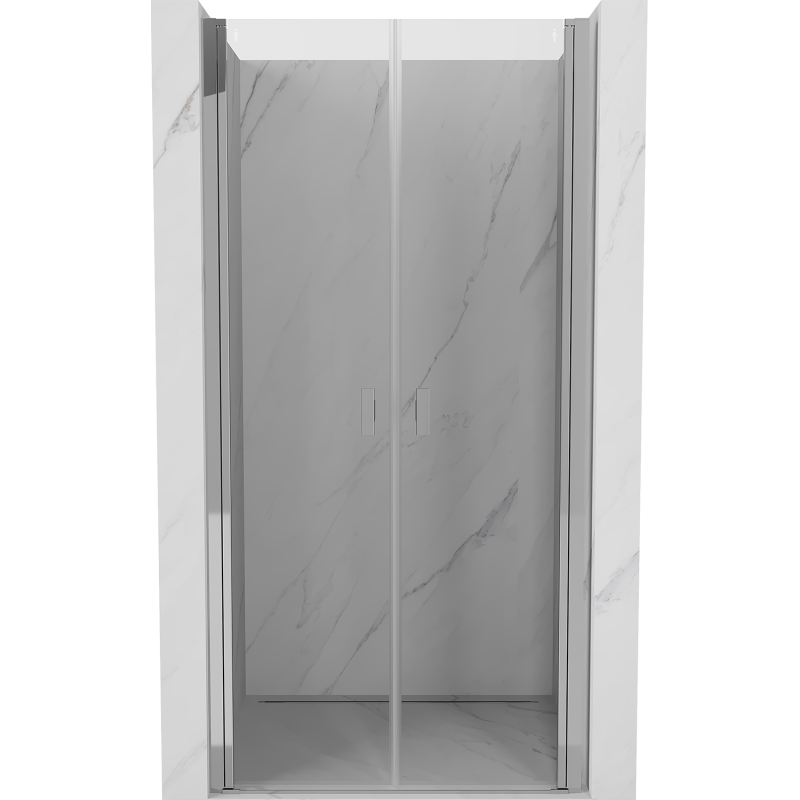 Mexen Mist Duschdrehtür 90 cm, transparent, Chrom - 8A7-090-000-01-00
