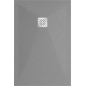 Mexen Stone+ rechteckige Verbund-Duschwanne 120 x 80 cm, grau-beton - 44618012