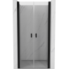 Mexen Mist Duschdrehtür 95 cm, transparent, schwarz - 8A7-095-000-70-00