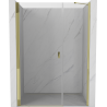 Mexen Mist-B Duschdrehflügeltüren 115 cm, transparent, gold - 8A2-115-001-50-00
