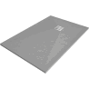 Mexen Stone+ rechteckige Komposit-Duschwanne 110 x 90 cm, grau-beton - 44619011