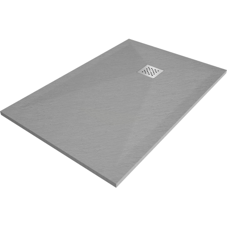 Mexen Stone+ rechteckige Verbund-Duschwanne 120 x 90 cm, grau-beton - 44619012