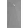 Mexen Stone+ Rechteckige Komposit-Duschwanne 160 x 90 cm, grau-beton - 44619016