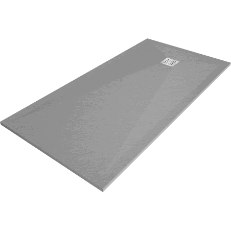 Mexen Stone+ rechteckige Komposit-Duschwanne 180 x 90 cm, grau-beton - 44619018