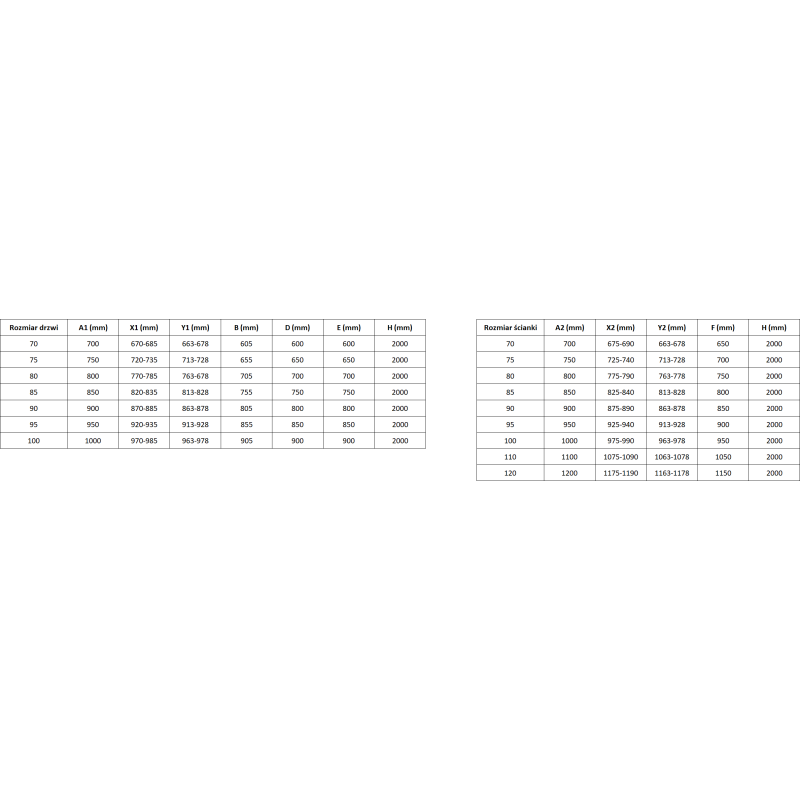 Mexen Mist-B Duschkabine Drehbar Rechts 70 x 90 cm, Schwarzer Rahmen, Schwarz - 8A2T-070-090-70-70-P