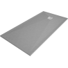 Mexen Stone+ Komposit-Duschwanne rechteckig 160 x 100 cm, grau-beton - 44611016