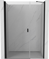 Mexen Mist-B Duschtschiebetür 120 cm, transparent, schwarz - 8A2-120-001-70-00