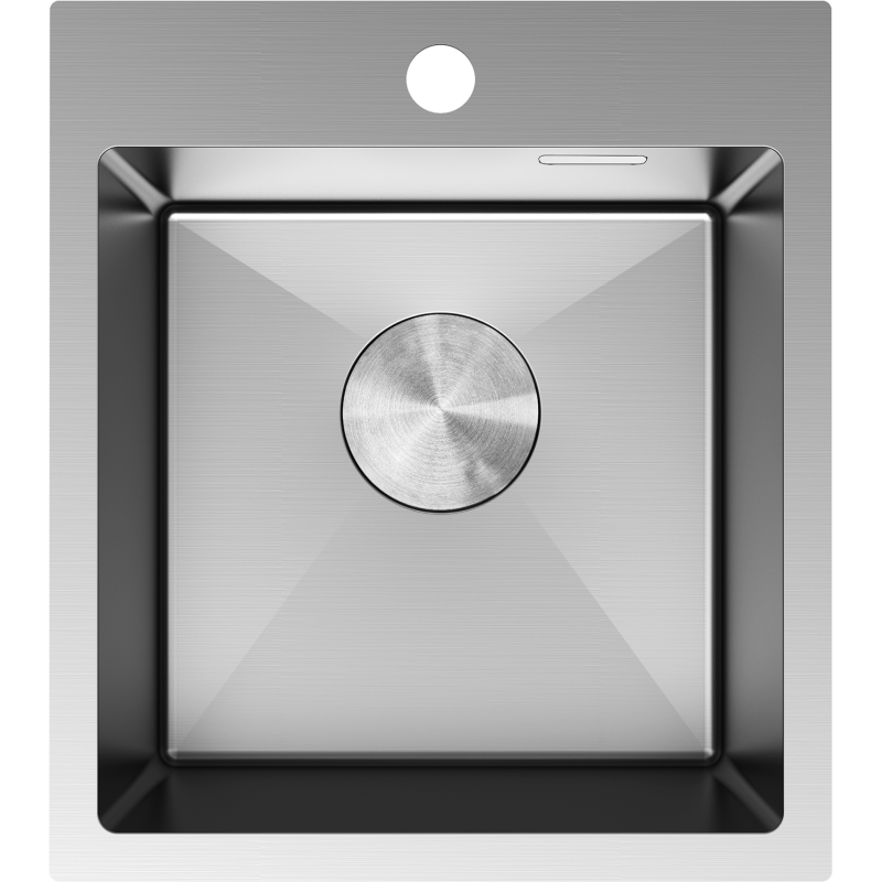 Mexen Solix Edelstahlspüle 1-Becken 400 x 450 mm, Inox - 6401401000-01