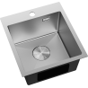 Mexen Solix Edelstahlspüle 1-Becken 400 x 450 mm, Inox - 6401401000-01