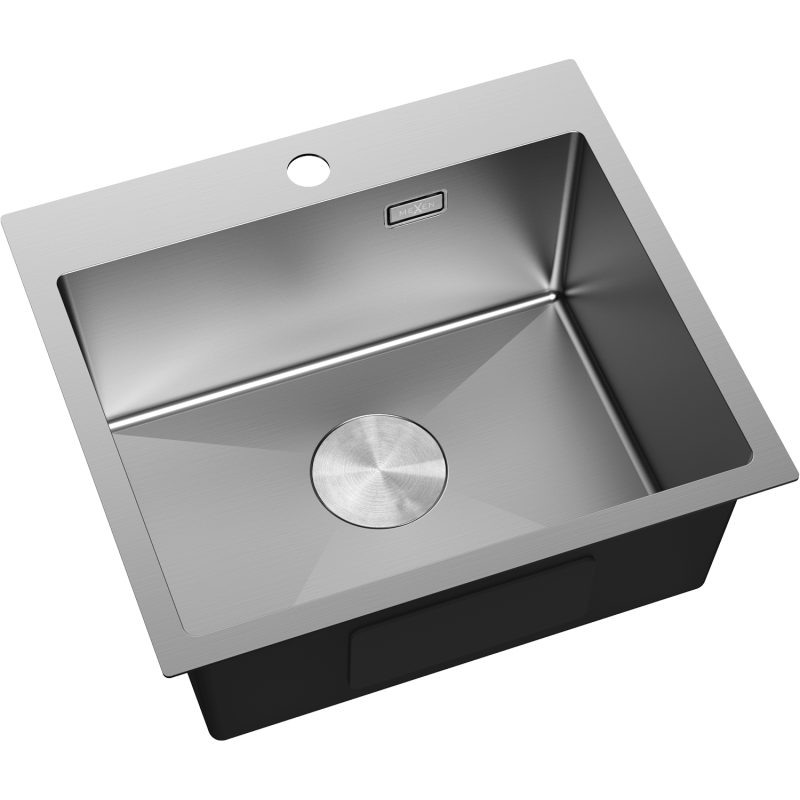 Mexen Solix Edelstahlspüle 1-Becken 500 x 450 mm, Inox - 6402501000-01
