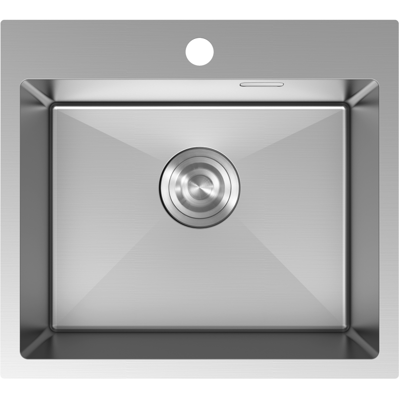Mexen Solix Edelstahlspüle 1-Becken 500 x 450 mm, Inox - 6402501000-01