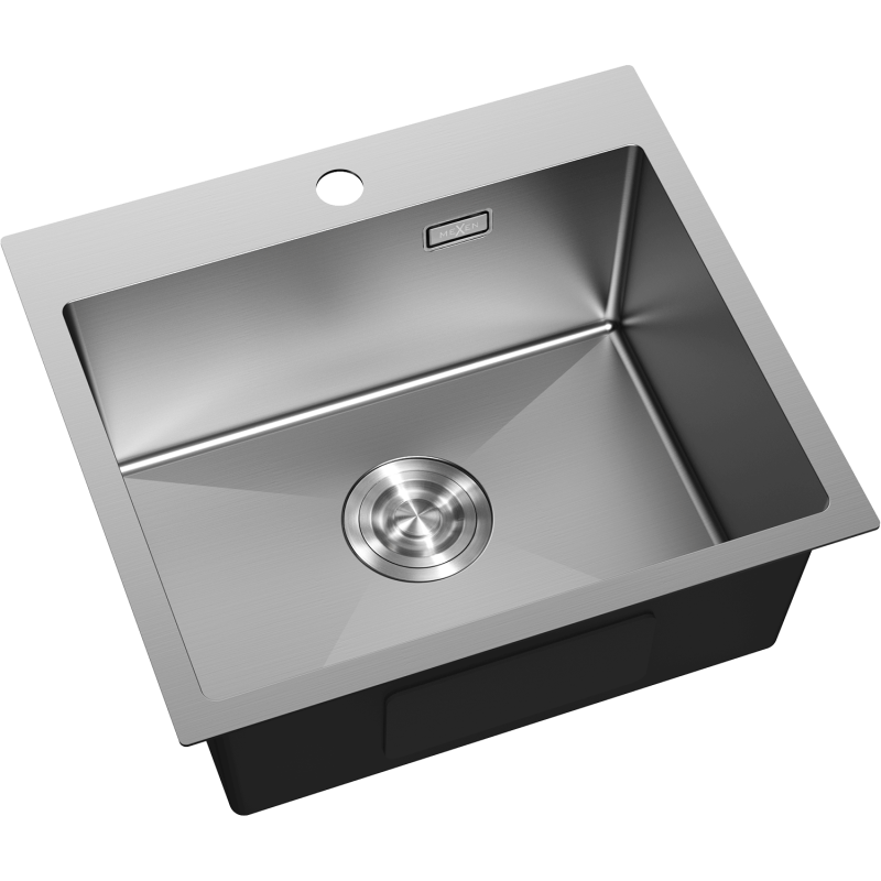 Mexen Solix Edelstahlspüle 1-Becken 500 x 450 mm, Inox - 6402501000-01