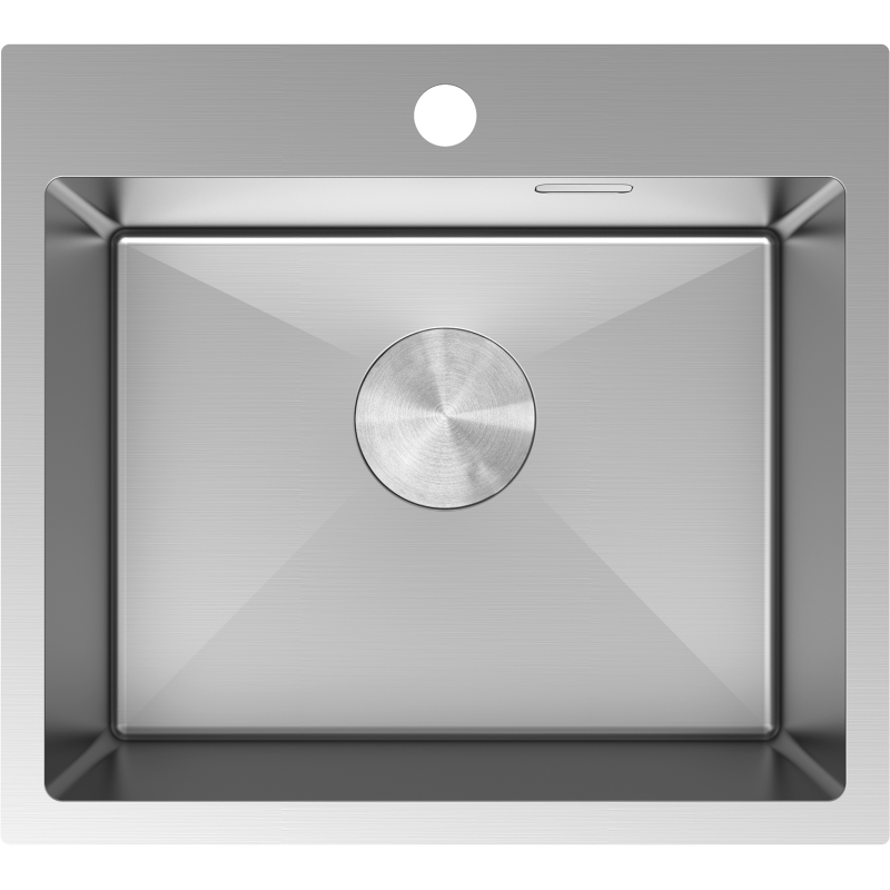 Mexen Solix Edelstahlspüle 1-Becken 500 x 450 mm, Inox - 6402501000-01