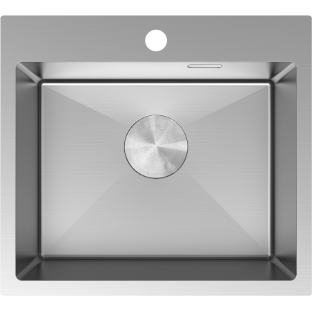 Mexen Solix Edelstahlspüle 1-Becken 500 x 450 mm, Inox - 6402501000-01