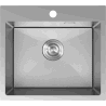 Mexen Solix Edelstahlspüle 1-becken 500 x 450 mm, Inox HC - 6402501000-01HC