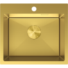 Mexen Solix Edelstahlspüle 1-beckig 500 x 450 mm, gold - 6402501000-55