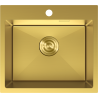Mexen Solix Edelstahlspüle 1-beckig 500 x 450 mm, gold - 6402501000-55