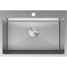 Mexen Solix Edelstahlspüle 1-Becken 650 x 450 mm, Inox - 6403651000-01