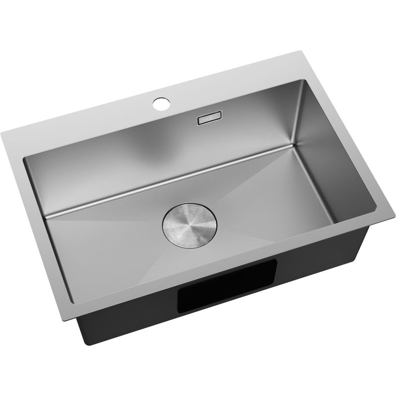 Mexen Solix Edelstahlspüle 1-Becken 650 x 450 mm, Inox - 6403651000-01