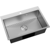 Mexen Solix Edelstahlspüle 1-Becken 650 x 450 mm, Inox - 6403651000-01