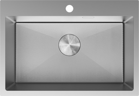 Mexen Solix Edelstahlspüle 1-Becken 650 x 450 mm, Inox HC - 6403651000-01HC