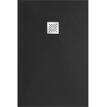 Mexen Stone+ rechteckige Komposit-Duschwanne 120 x 70 cm, schwarz - 44707012