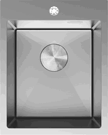 Mexen Solix Edelstahlspüle 1-Becken 400 x 500 mm, Inox - 6406401000-01