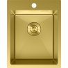 Mexen Solix Edelstahlspüle 1-beckig 400 x 500 mm, gold - 6406401000-55