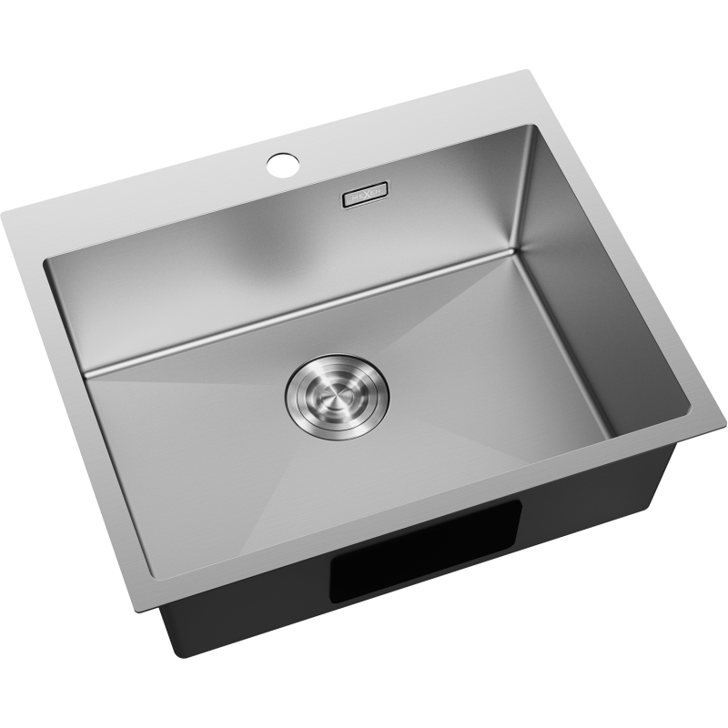 Mexen Solix Edelstahlspüle 1-becken 600 x 500 mm, Inox - 6408601000-01