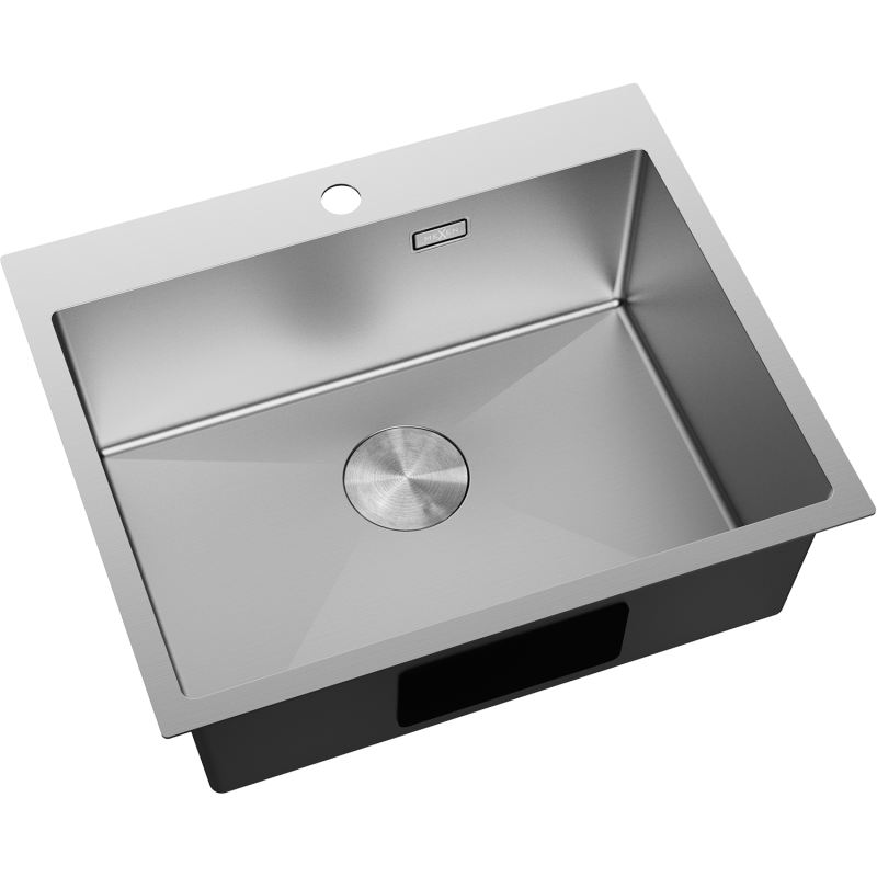 Mexen Solix Edelstahlspüle 1-becken 600 x 500 mm, Inox - 6408601000-01