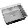 Mexen Solix Edelstahlspüle 1-becken 600 x 500 mm, Inox - 6408601000-01