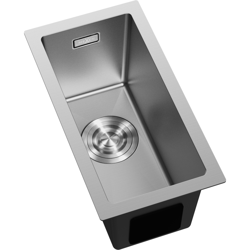 Mexen Trixo Edelstahlspüle 1-Becken 230 x 440 mm, Inox - 6411221000-01